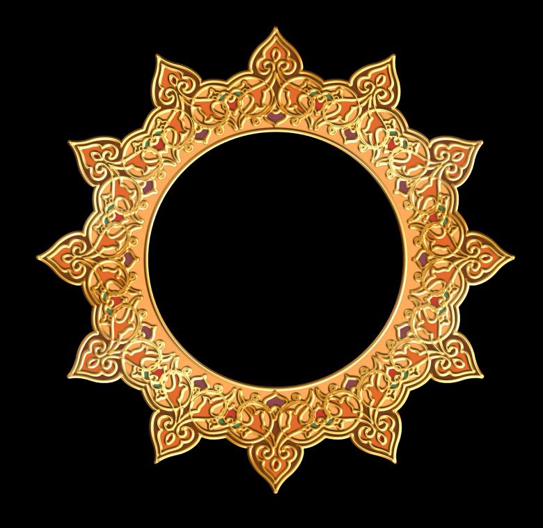 Free stock image of Round Frame created by Pixabay