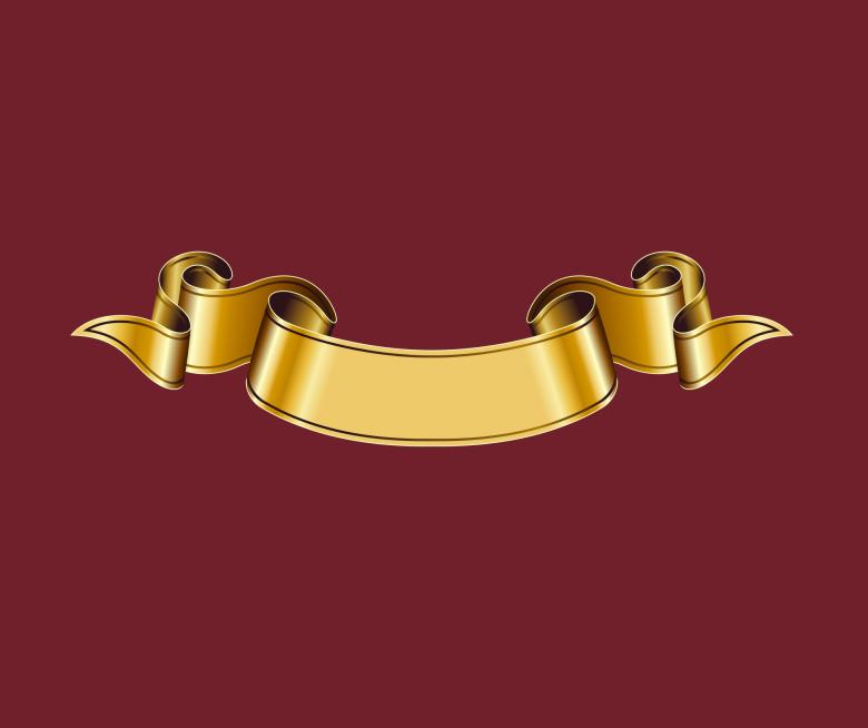 Free stock image of Gold Ribbon created by Pixabay