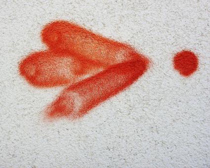 Free Stock Photo of Sprayed on the Wall