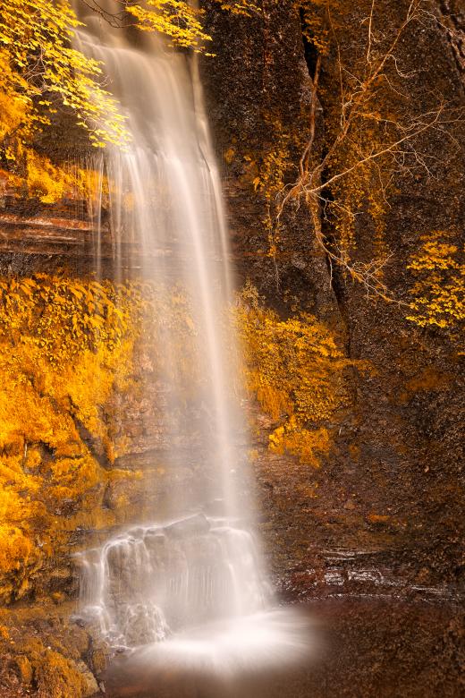 Free stock image of Gold Decadence Falls created by Nicolas Raymond