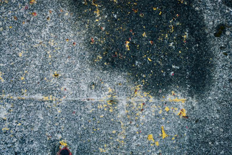 Free stock image of Peeled Yellow Paint on Concrete created by Free Texture Friday