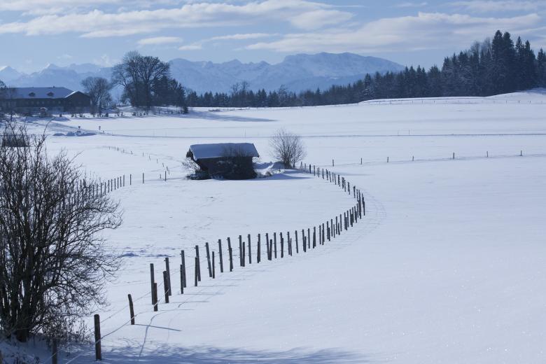 Free stock image of Winter Cottage created by Pixabay