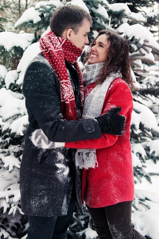 Free stock image of Lovers in Winter created by Pixabay
