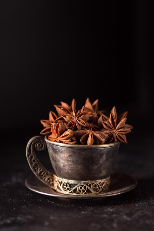 Free stock image of Anise in a Cup created by Pixabay