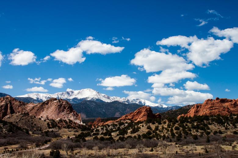 Free stock image of Mountain Range created by Pixabay