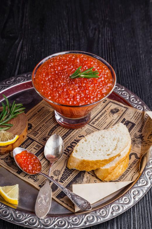 Free stock image of Red Caviar created by Pixabay