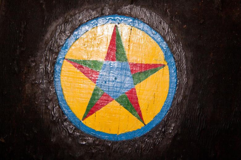 Free stock image of Painted Star created by Pixabay