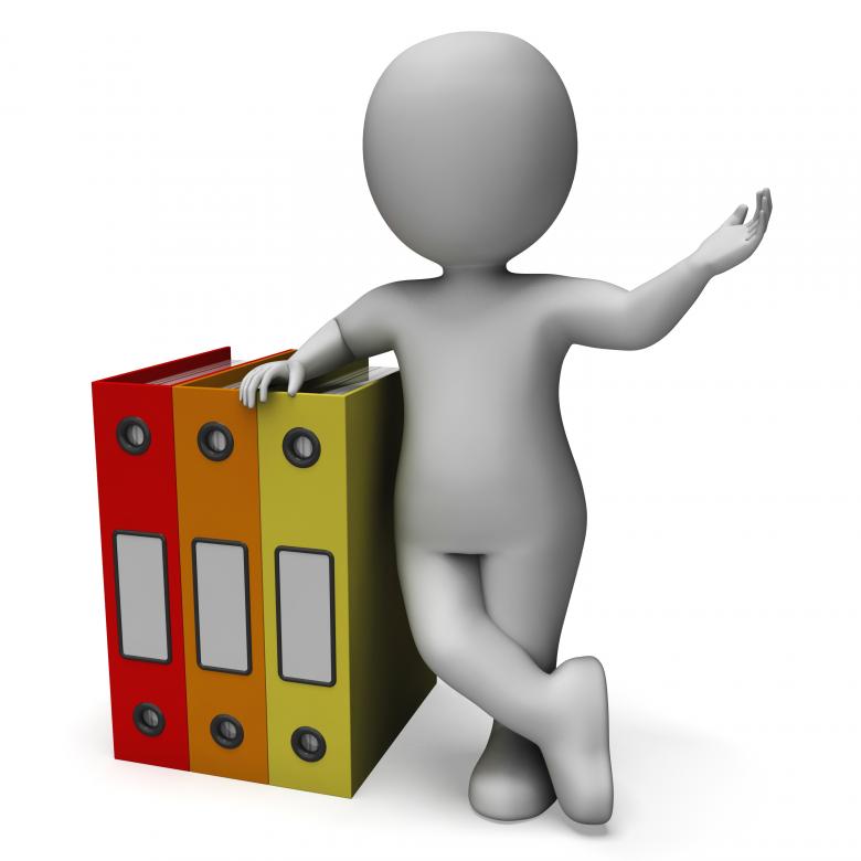 Free stock image of Organizing Clerk Shows Organized Records created by Stuart Miles