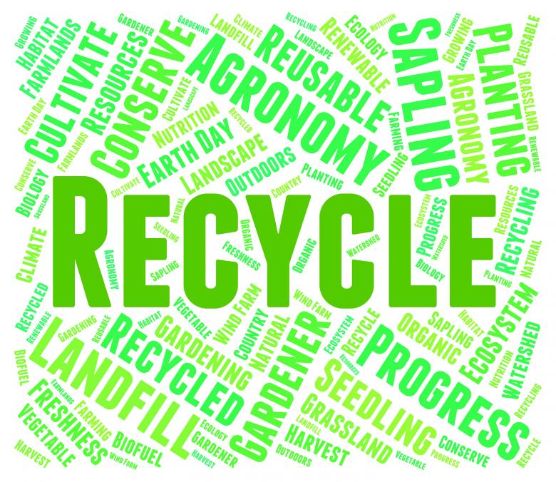 Free stock image of Recycle Word - Eco Friendly And Recycled created by Stuart Miles