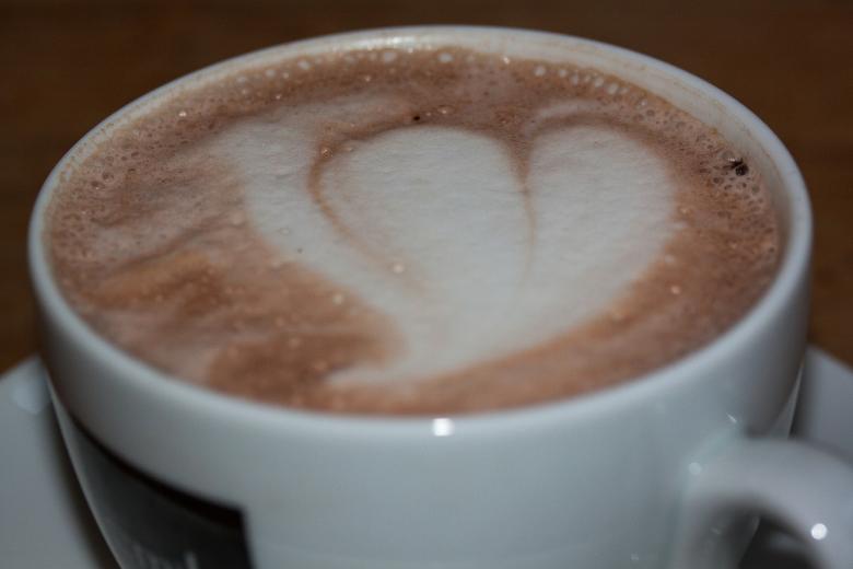 Free stock image of Heart Cappuccino created by Pixabay