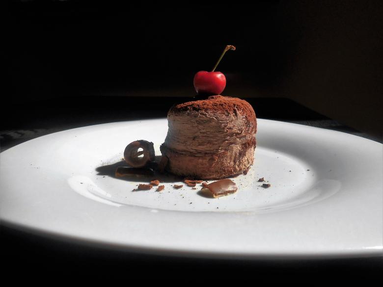 Free stock image of Chocolate Mousse created by franco battisti