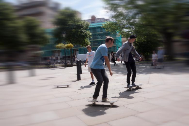 Free stock image of Skating in the City created by Pixabay