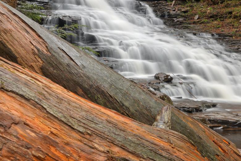Free stock image of F.L. Ricketts Log Falls - HDR created by Nicolas Raymond