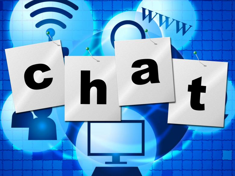 Free stock image of Chatting Chat Represents Telephone Typing And Communicate created by Stuart Miles