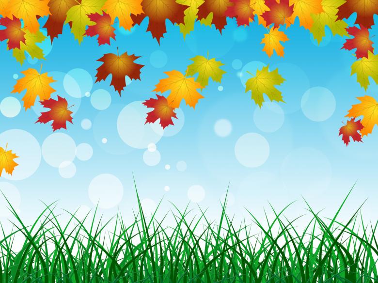 Free stock image of Autumn Landscape Shows Text Space And Blank created by Stuart Miles