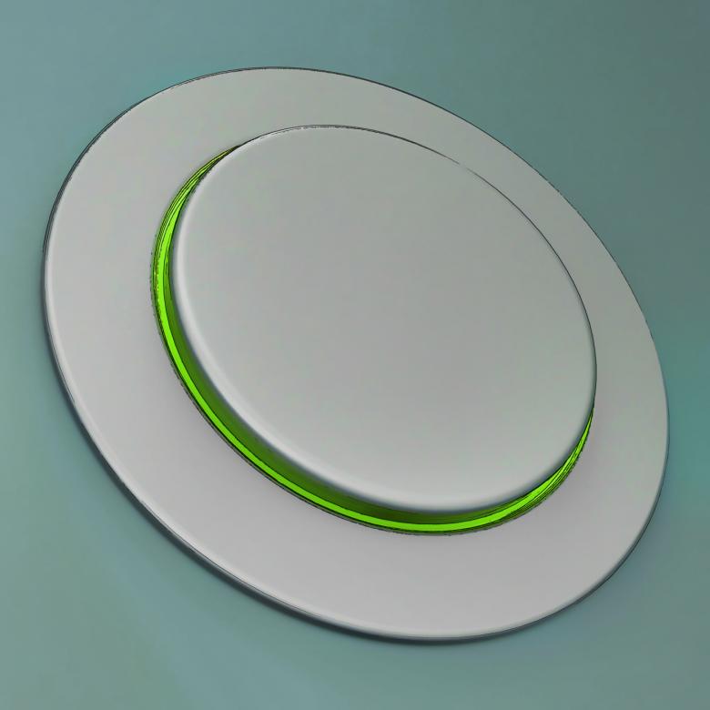 Free stock image of Blank Push Button Or Switch Shows Copy space created by Stuart Miles