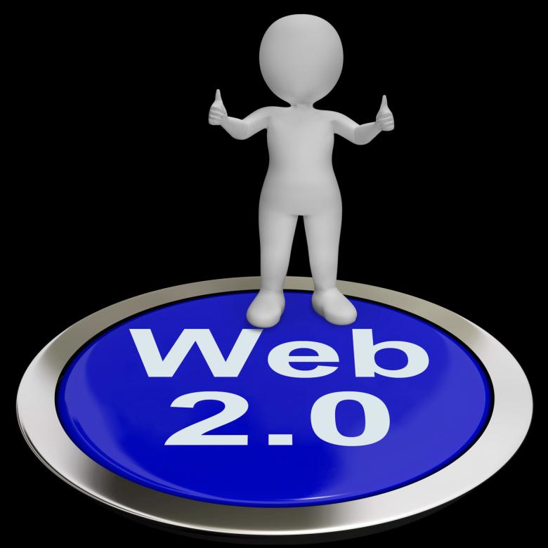 Free stock image of Web Button Means Internet Version Or Platform created by Stuart Miles