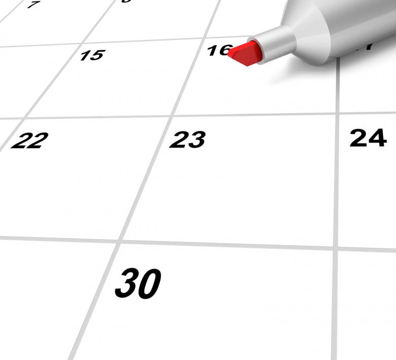 Free stock image of Blank Calendar Shows Plan Appointment Schedule Or Event created by Stuart Miles