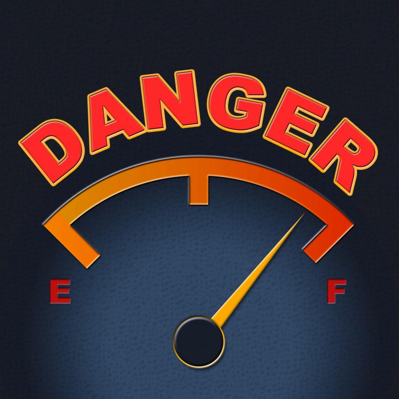 Free stock image of Danger Gauge Indicates Caution Dangerous And Measure created by Stuart Miles