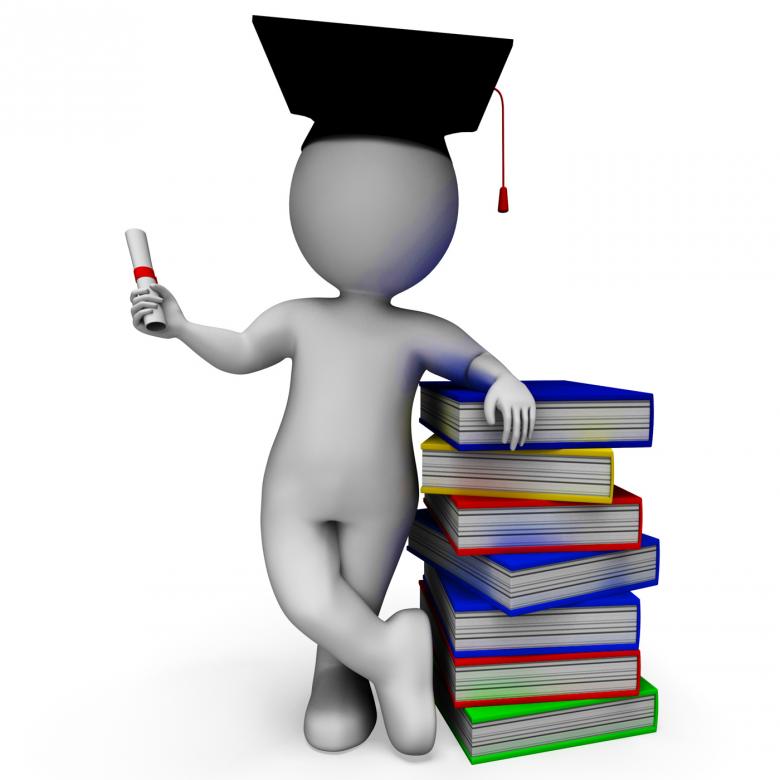 Free stock image of Student With Diploma Shows Graduation created by Stuart Miles