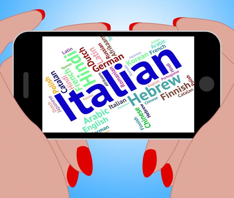 Free stock image of Italian Language Indicates Speech Text And Foreign created by Stuart Miles