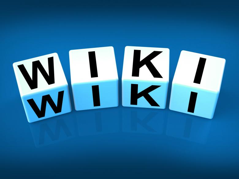 Free stock image of Wiki Blocks Represent Wikipedia and Internet Faqs created by Stuart Miles