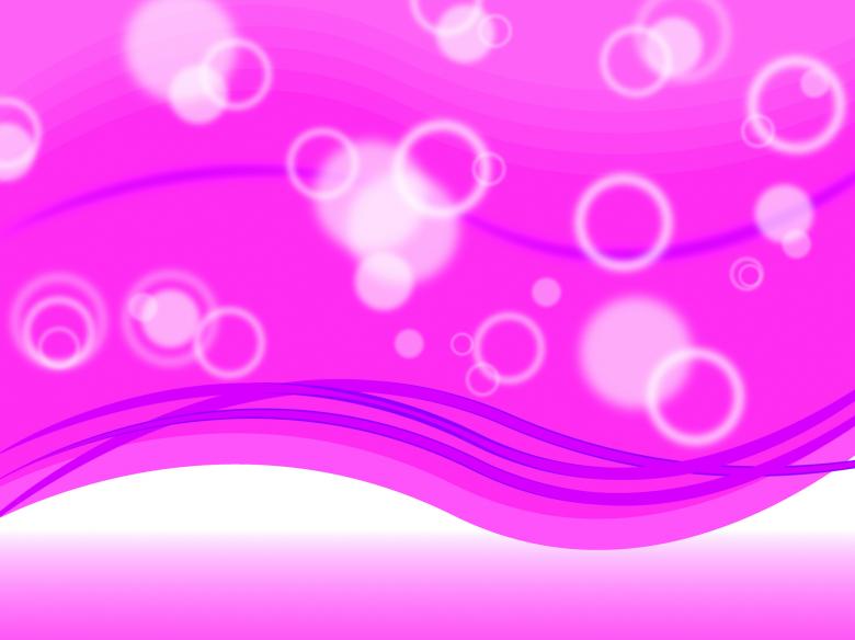 Free stock image of Pink Bubbles Background Shows Circles And Ripples created by Stuart Miles