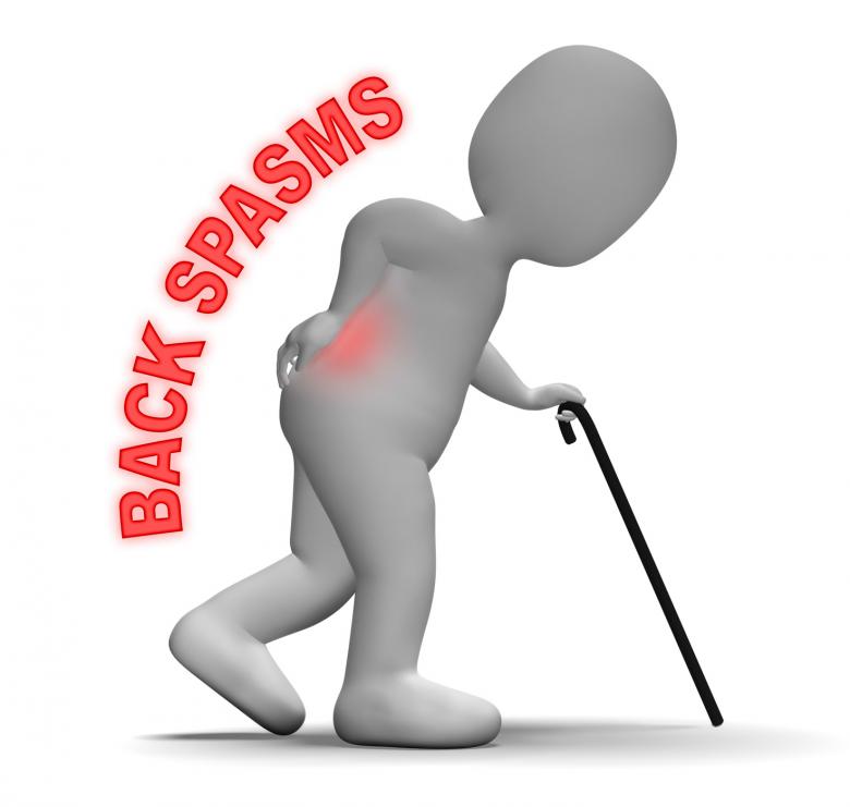 Free stock image of Back Spasms Indicates Spinal Column Contractions 3d Rendering created by Stuart Miles