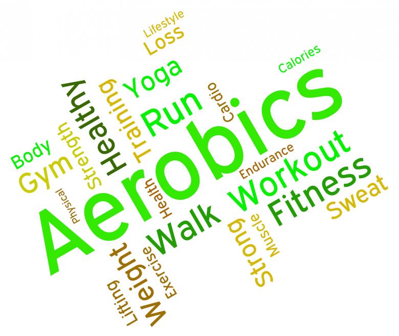 Free stock image of Aerobics Words Means Working Out And Exercise created by Stuart Miles