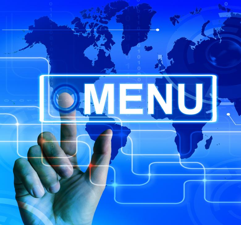 Free stock image of Menu Map Displays International Choices and Options created by Stuart Miles