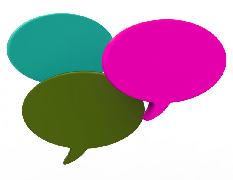 Free stock image of Blank Speech Balloon Shows Copyspace For Thought Chat Or Idea created by Stuart Miles