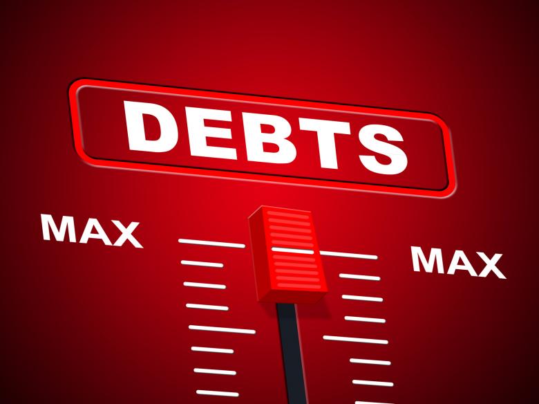 Free stock image of Max Debts Represents Upper Limit And Arrears created by Stuart Miles