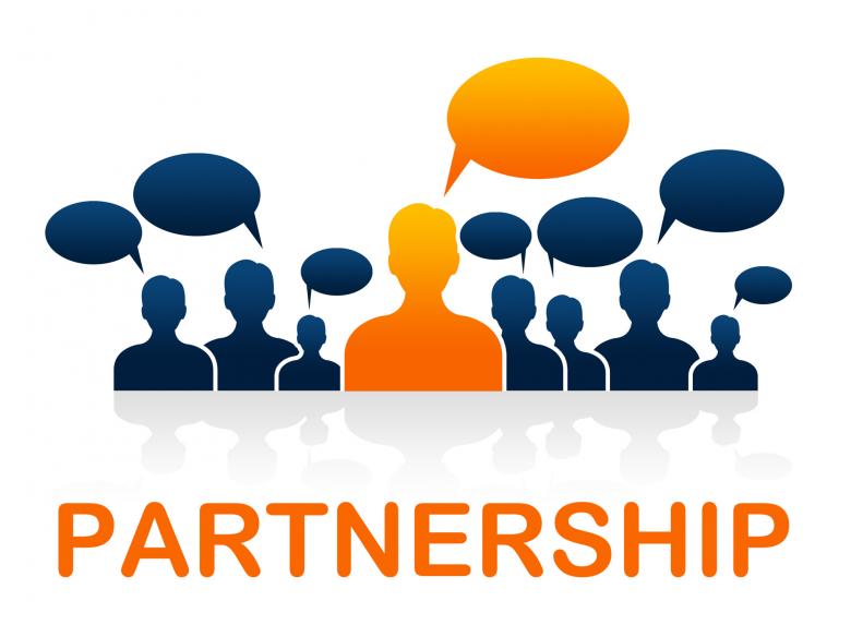 Free stock image of Teamwork Partnership Means Working Together And Cooperation created by Stuart Miles