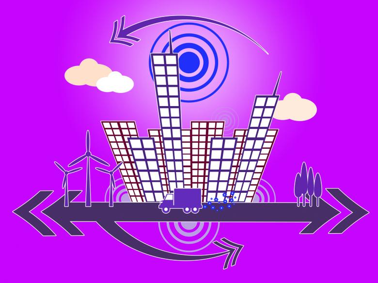 Free stock image of Office Buildings Shows Facade City And Background created by Stuart Miles