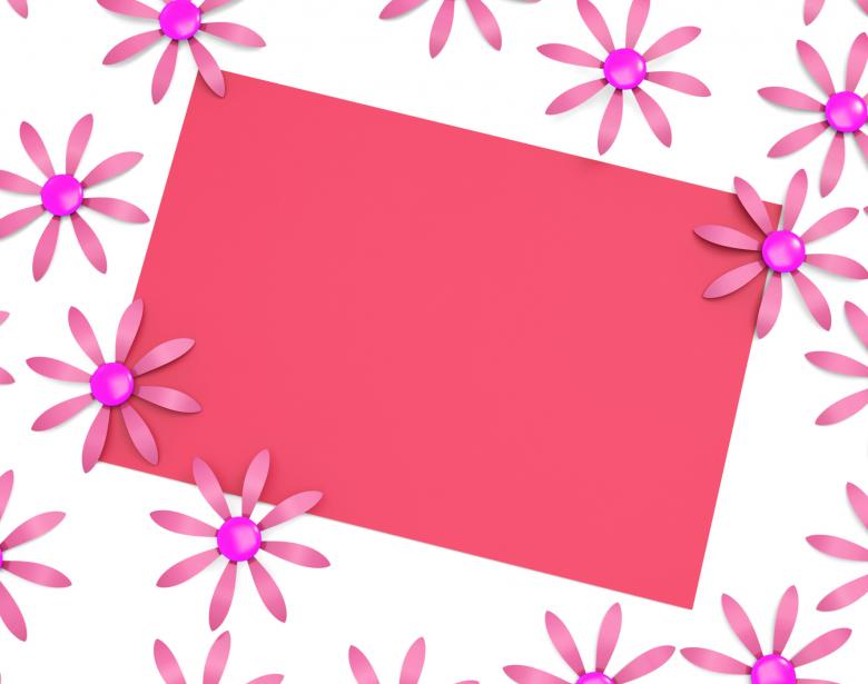 Free stock image of Gift Card Shows Text Space And Blooming created by Stuart Miles