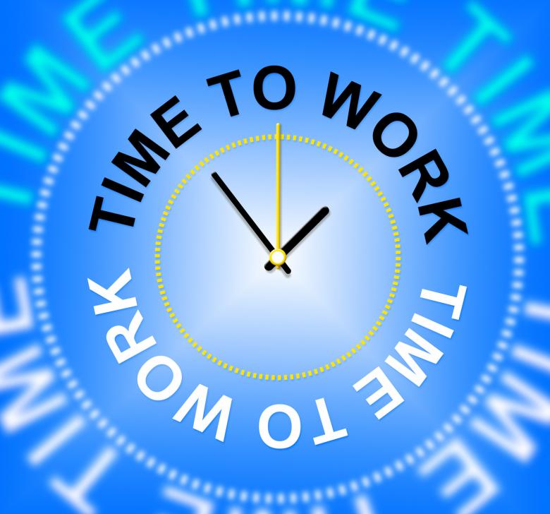 Free stock image of Time To Work Represents Hiring Hire And Worked created by Stuart Miles
