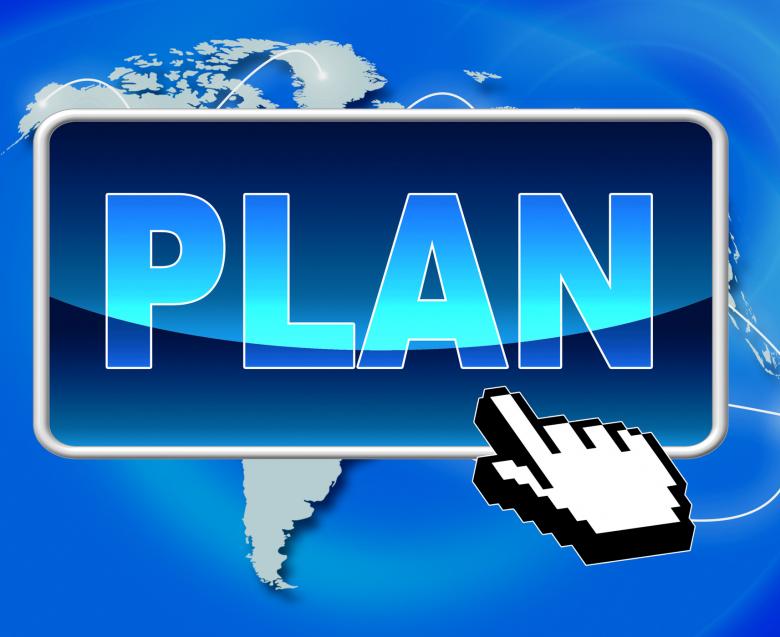 Free stock image of Plan Button Shows World Wide Web And Formula created by Stuart Miles