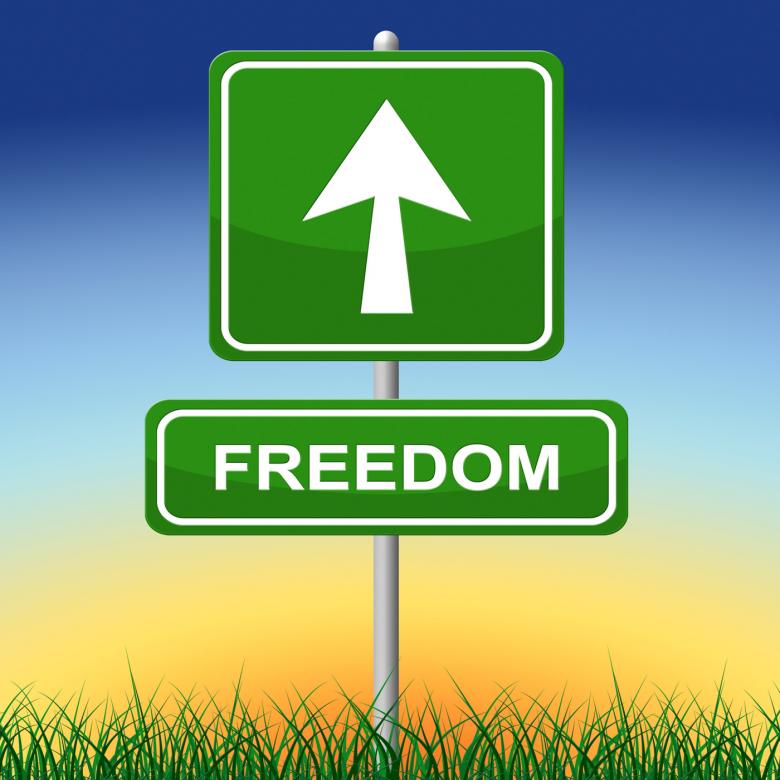 Free stock image of Freedom Sign Represents Get Away And Direction created by Stuart Miles