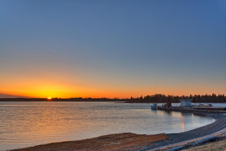 Free stock image of Orwell River Sunset - HDR created by Nicolas Raymond
