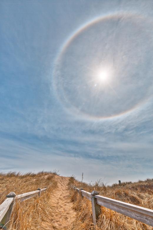 Free stock image of Sun Halo Beach - HDR created by Nicolas Raymond