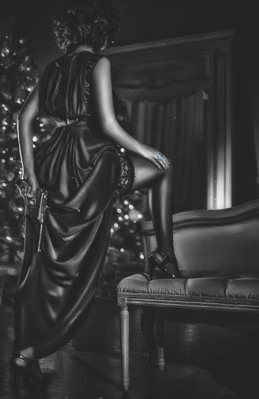 Free stock image of Woman in Black created by Pixabay