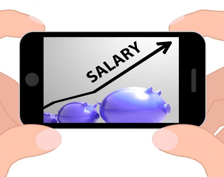 Free stock image of Salary Arrow Displaying Pay Rise For Workers created by Stuart Miles