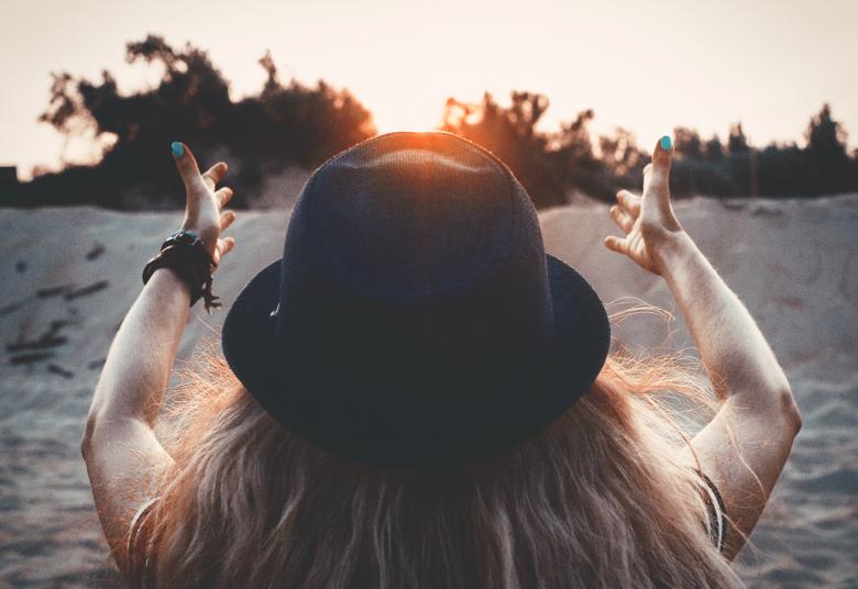 Free stock image of Facing the Sun created by Pixabay