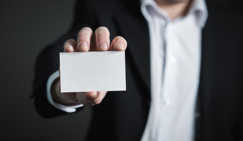 Free stock image of Businessman Card created by Pixabay