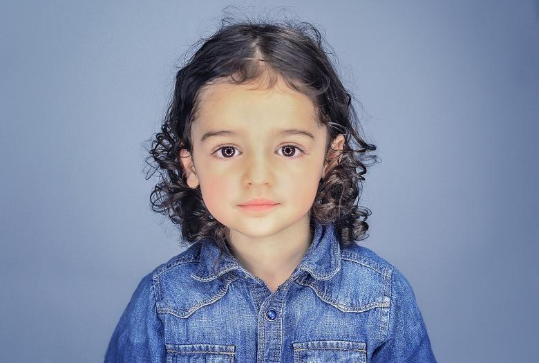 Free stock image of Girl in Blue created by Pixabay