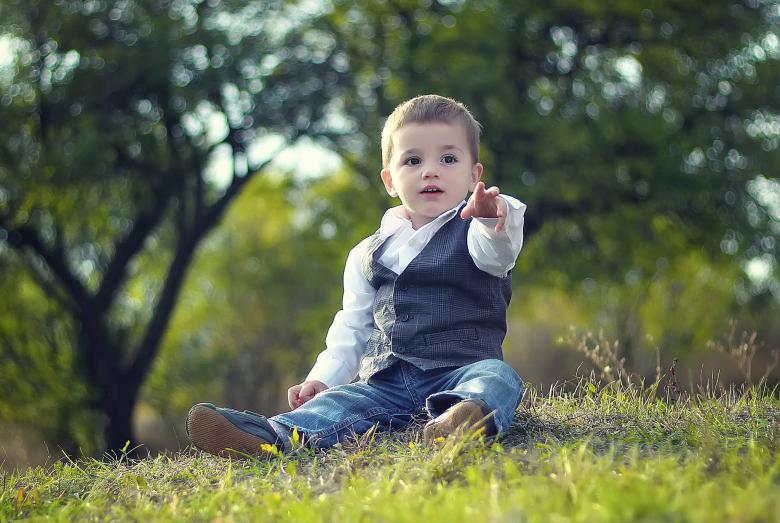 Free stock image of Little Boy in the Park created by Pixabay