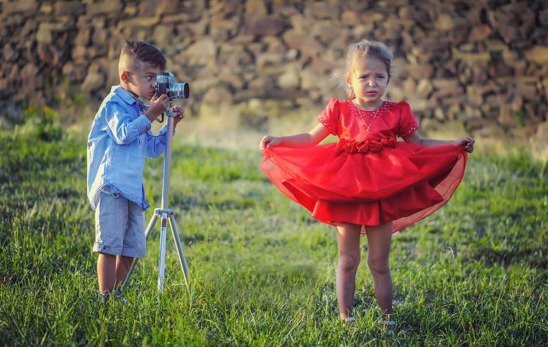 Free stock image of Kids Photography created by Pixabay