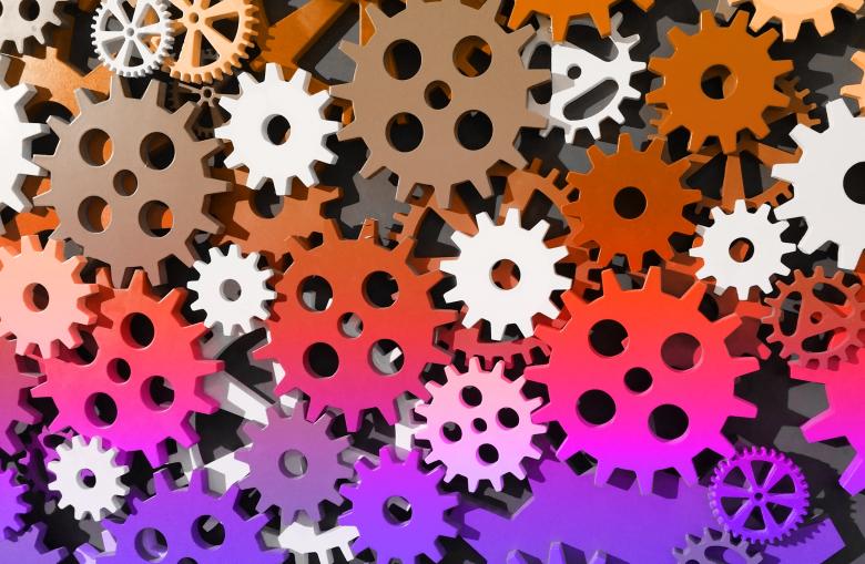Free stock image of Colorful Cogwheels created by Jack Moreh