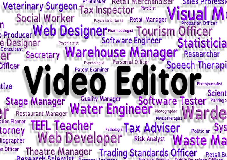Free stock image of Video Editor Means Motion Picture And Editing created by Stuart Miles