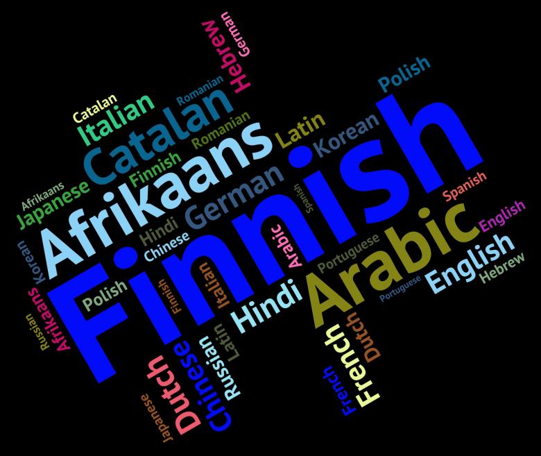 Free stock image of Finnish Language Indicates Word Communication And Text created by Stuart Miles